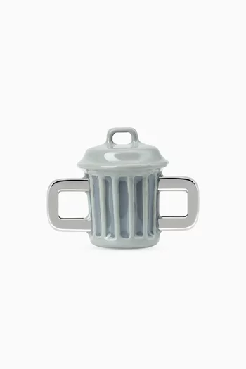 The Poubelle Charm in Sterling Silver