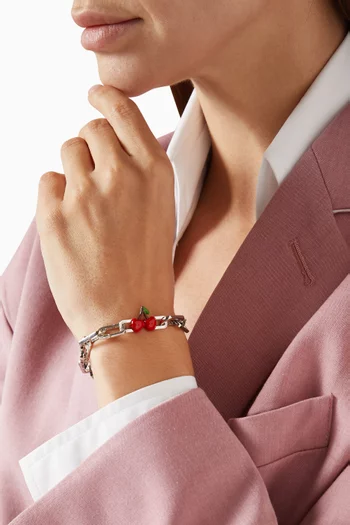The Cherry Charm in Sterling Silver