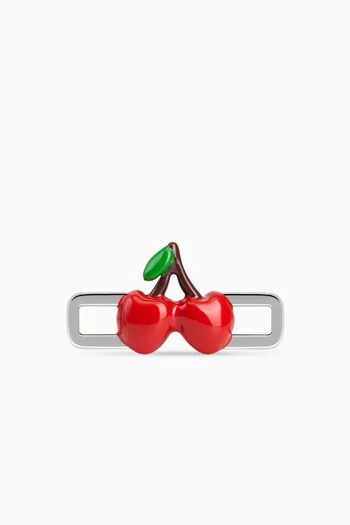 The Cherry Charm in Sterling Silver