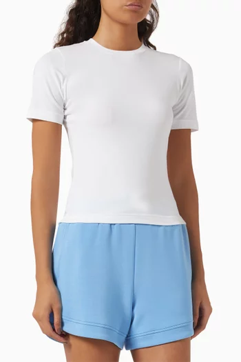 Regina Fitted T-shirt in Cotton-blend