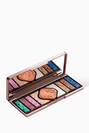 03 Soaring Sunlight Floral Engraving Phoenix Makeup Palette