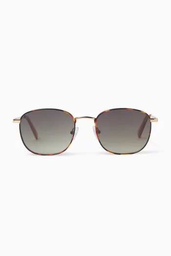 Neptune Deux Sunglasses in Polycarbonate & Metal