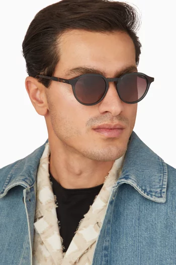 Nigel D-frame Sunglasses in Acetate