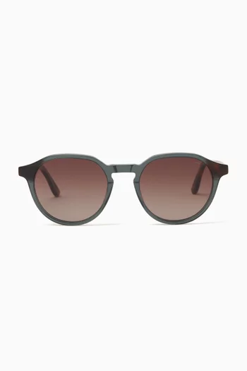 Nigel D-frame Sunglasses in Acetate