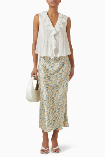 Hilda Top in Organic Cotton Voile