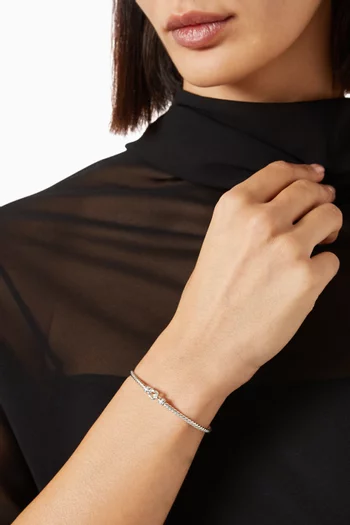 Micro Cable Flex® Buckle Bracelet in Sterling Silver