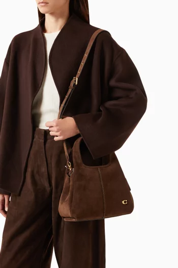 Lana 23 Shoulder Bag in Suede