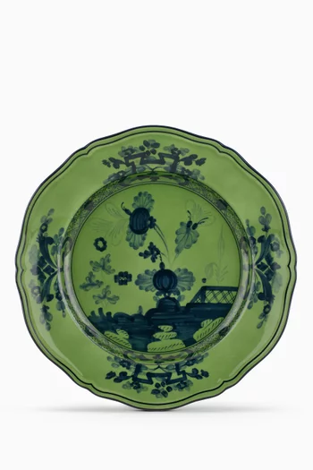 Antico Doccia Flat Dinner Plate in Porcelain, 26.5cm