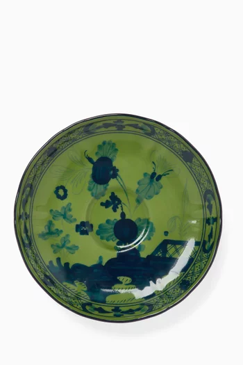 Antico Doccia Coffee Saucer in Porcelain, 13.5cm
