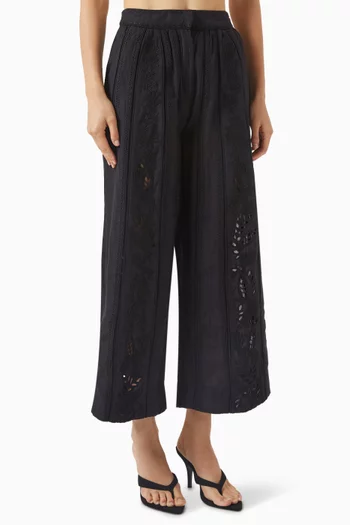 Solene Embroidered Pants