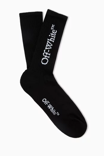 BKSH Mid Socks in Cotton-blend
