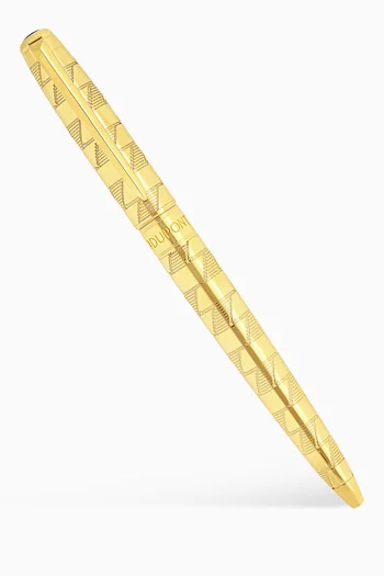 Monogram 1872 Medium Line D Eternity Ballpoint Pen in Brass