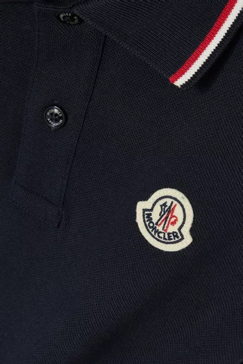 Logo Applique Polo Shirt