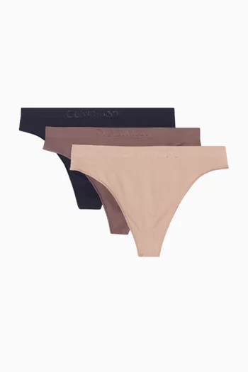 Bonded Flex Seamless Thong, Set of 3