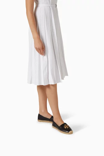Eleanor Espadrilles in Leather
