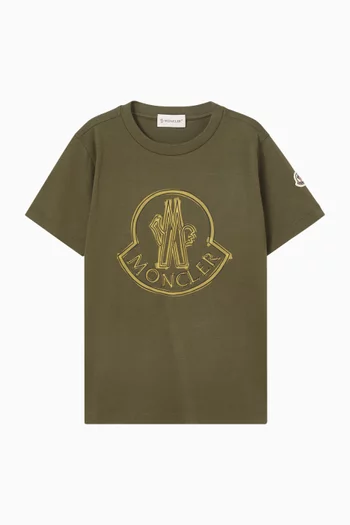 Logo T-shirt in Cotton