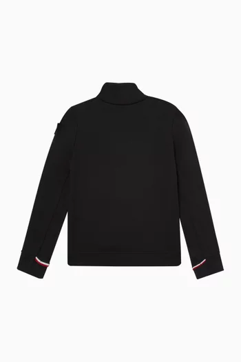 Half-zip Sweatshirt in Jersey