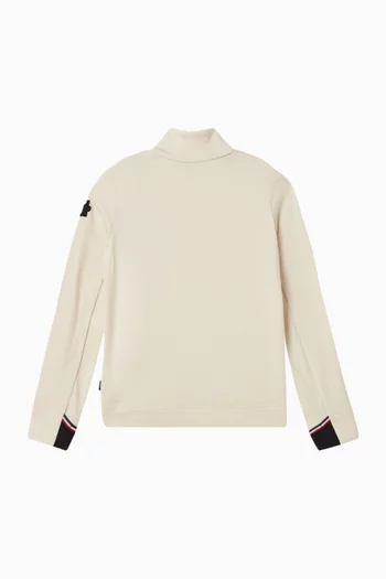 Half-zip Sweatshirt in Jersey