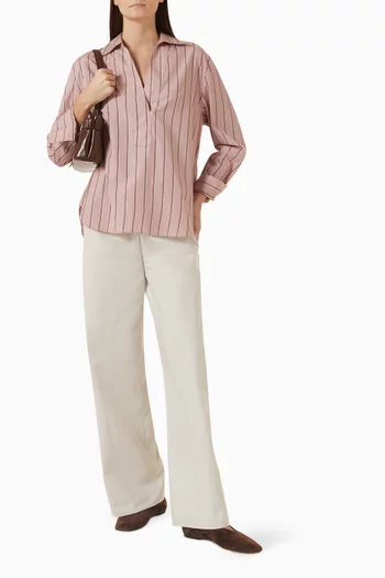Striped Blouse in Cotton
