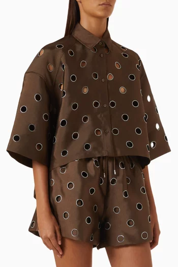 Jupiter Rhinestone-embellished Shirt