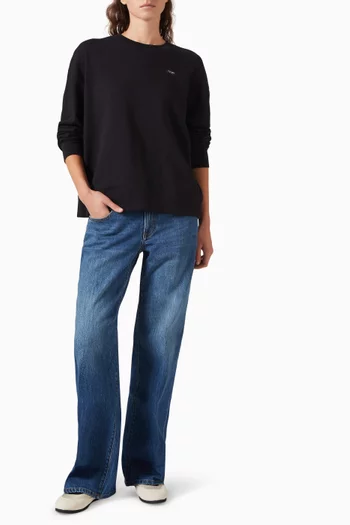 Sam Logo Sweatshirt in French Terry