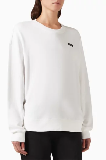 Sam Logo Sweatshirt in French Terry