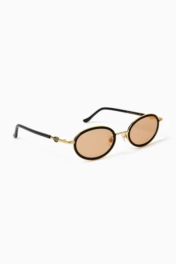 Rea Sunglasses in Acetate & Metal