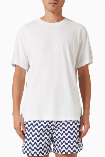Dinis T-shirt in Cotton & Linen
