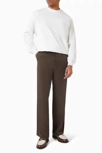 Crewneck T-shirt in Supima Cotton