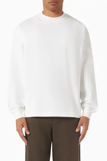 Crewneck T-shirt in Supima Cotton