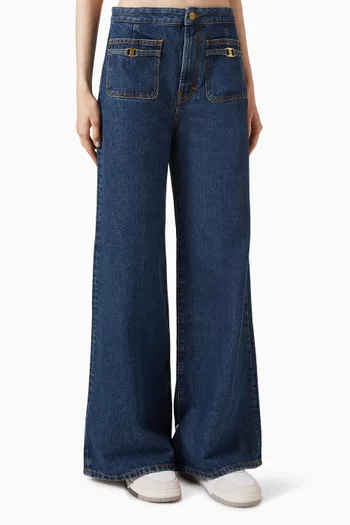 Heritage Signature Loom Pants in Denim