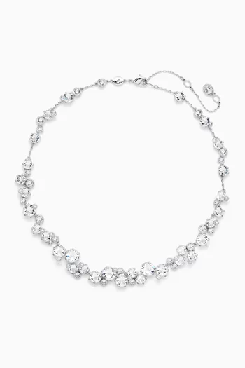 Constella Necklace in Rhodium-plated Metal