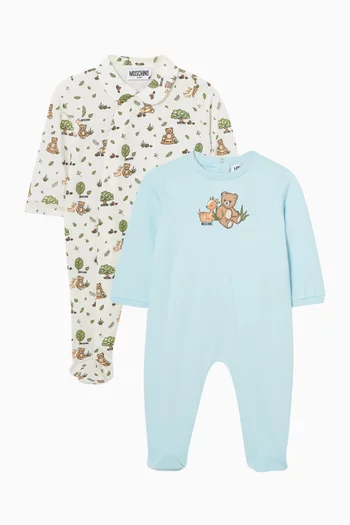 Graphic-print Pyjama Set
