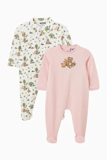 Graphic-print Pyjama Set