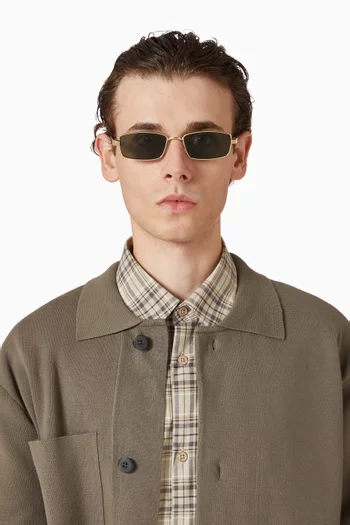 Bizarro Sunglasses in Metal