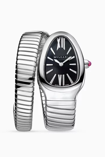Serpenti Tubogas Watch in Stainless Steel