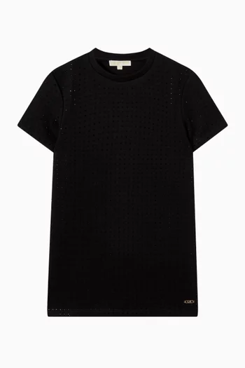 Rhinestone-embellished Dress