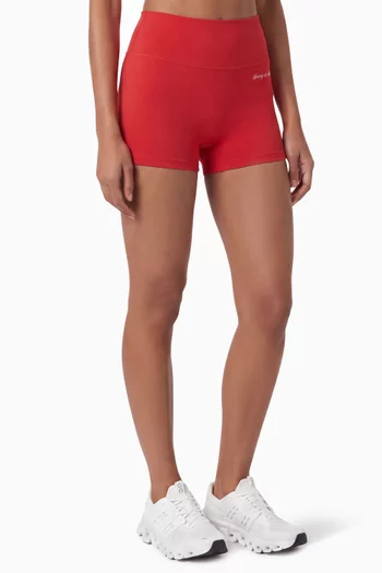 Signature Logo Mini Biker Shorts