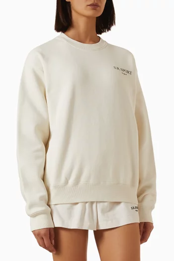 Wimbledon Sweatshirt in Cotton