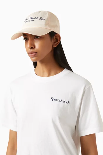 NY Health Club Cap in Cotton