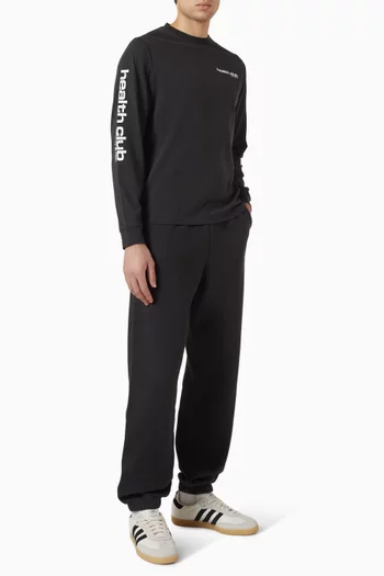 Bold Health Long-sleeves T-shirt in Cotton