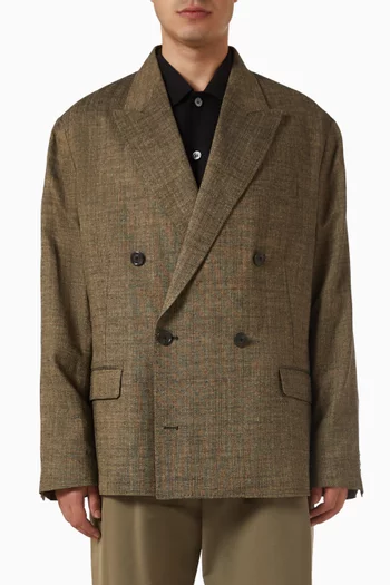 Halt Blazer in Linen-blend