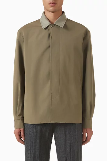 Pack Blazer in Virgin Wool Blend