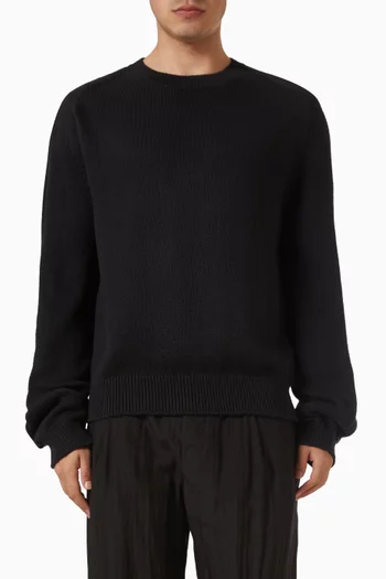 True Roundneck Sweater in Cotton