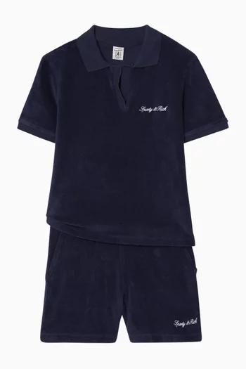 Signature Logo Shorts in Cotton-terry
