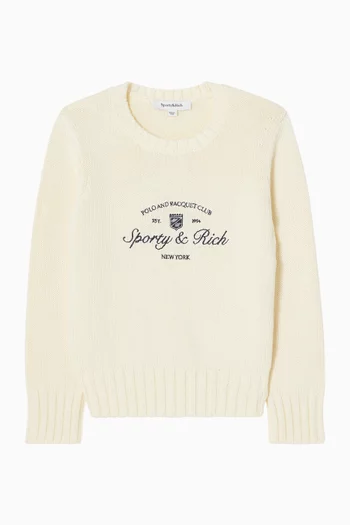 Syracuse Sweater in Cotton-knit