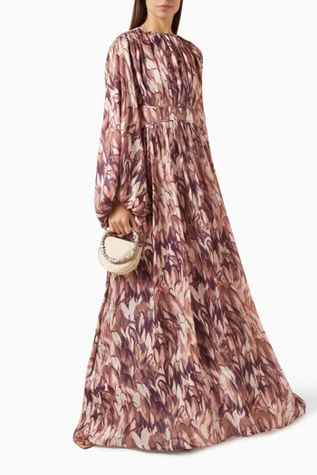 Jamila Printed Maxi Dress