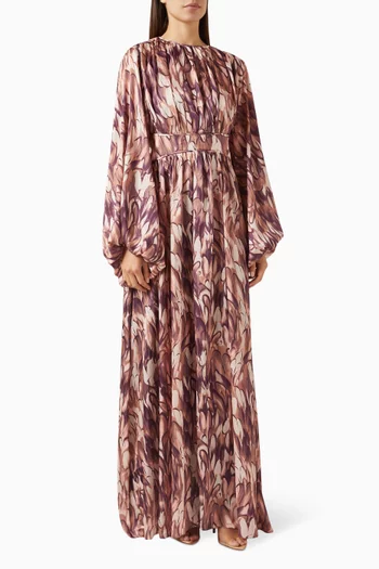Jamila Printed Maxi Dress