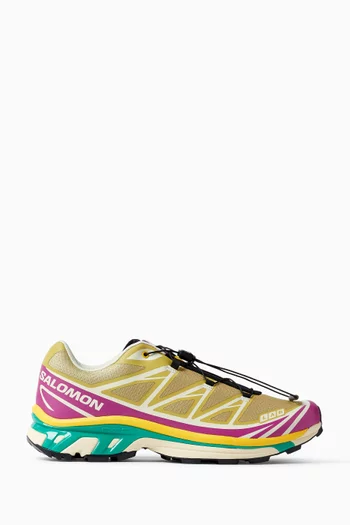 XT-6 Sneakers in Mesh & Rubber
