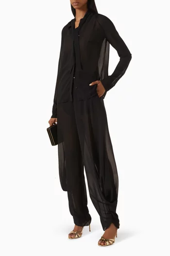 Curve Pants in Wool